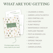 Load image into Gallery viewer, Garden Planner