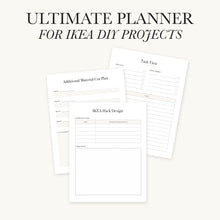 Load image into Gallery viewer, IKEA Hack Planner | Digital Printable PDF