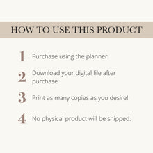 Load image into Gallery viewer, IKEA Hack Planner | Digital Printable PDF