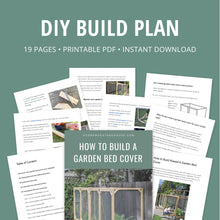 Load image into Gallery viewer, How to Build A Raised Bed Cover eBook