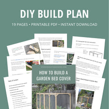 Load image into Gallery viewer, How to Build A Raised Bed Cover eBook
